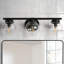 Éclairage pour meuble-lavabo à 3 lumières à intensité variable Hrissoula