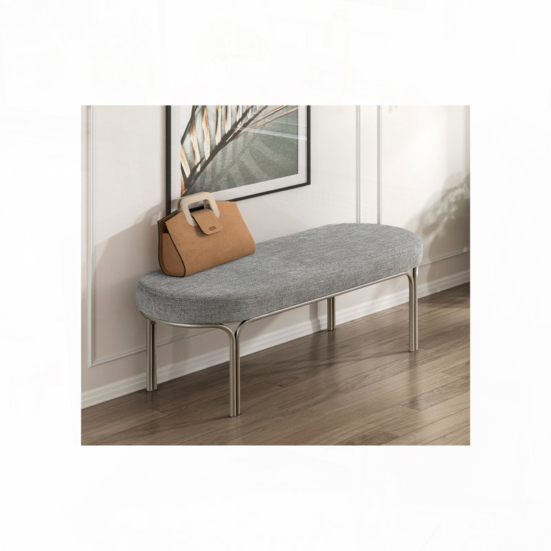 Banc élégant en chenille
