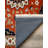Jazeera Collection Digital Print Cotton-Polyester Orange Floral Rug-18048035