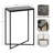 Everly Quinn Jaspur Narrow and Metal Rectangle Side Table-1861960010