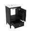 Armoire de meuble-lavabo simple autoportante de 20 pouces avec porte et tiroir silencieux à fermeture en douceur?-1820601398