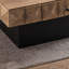 Table basse avec tiroirs