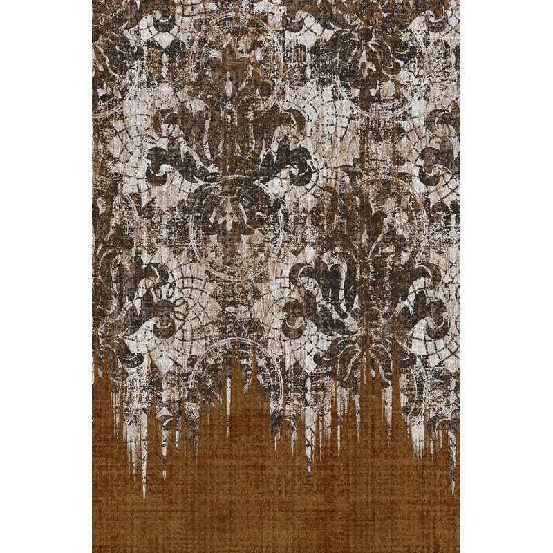 Premium Hall Carpet (3.3 x 6.6 ft), 100% Polyester, 0.4 in Pile Height | Antibacterial, Non-Slip PVC Dot Underside | Machine Washable, 3D Digital Printing | Ideal for Living Room, Bedroom, and Entryway Decor