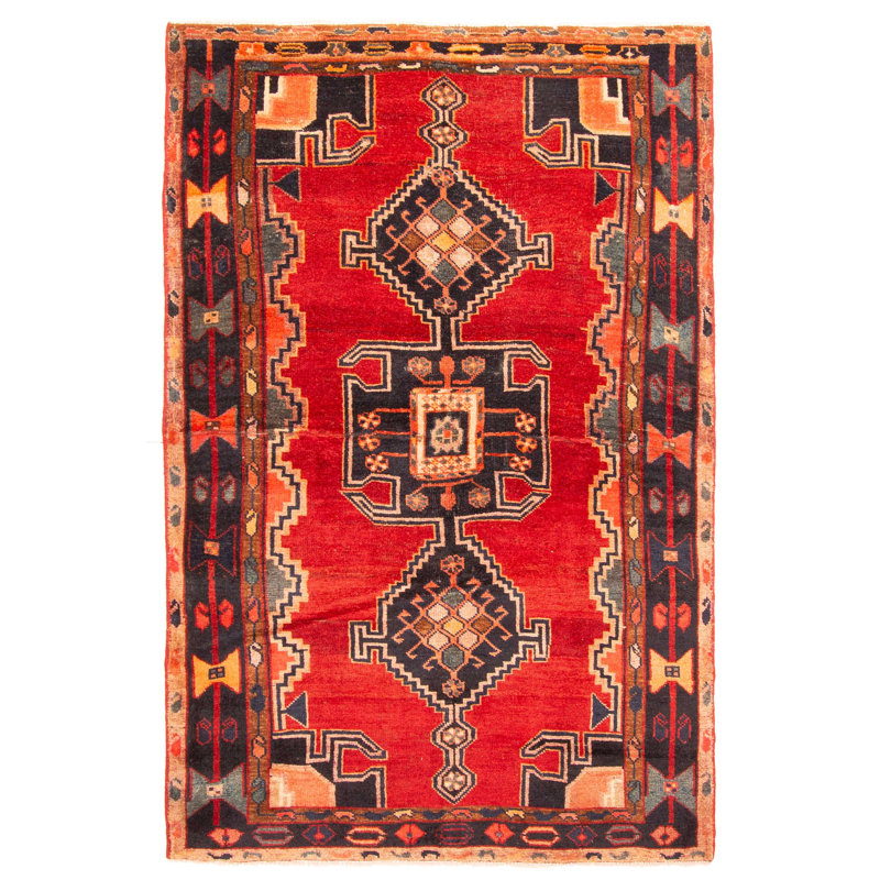 Tapis rouge Konya Anatolian 4 pi 4 po x 6 pi 6 po