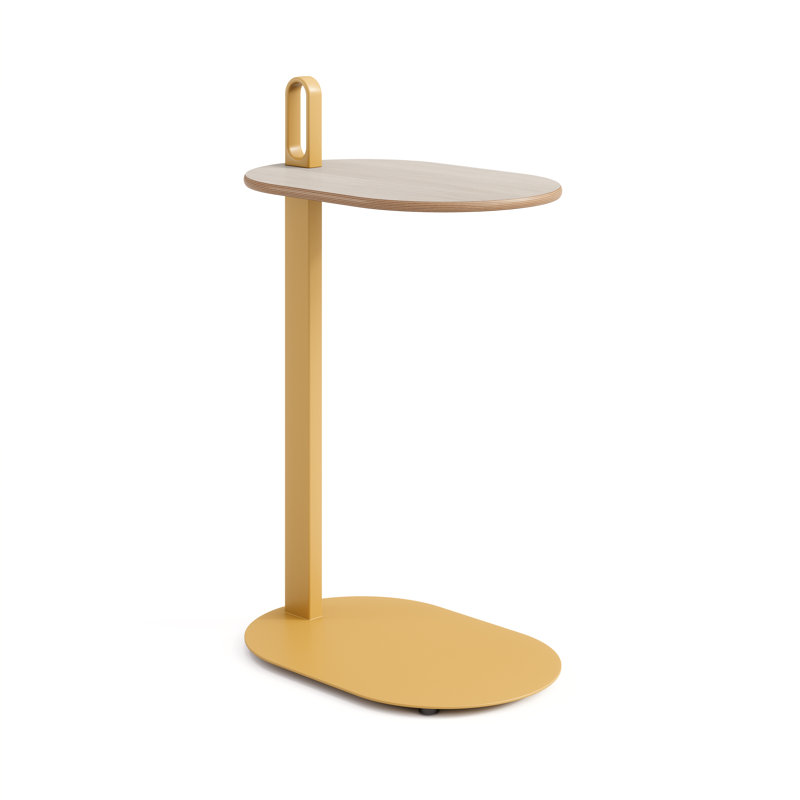 Alden Laptop Table, Ochre Yellow, Ash