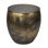 Ares Iron Side Table, Antique Brass