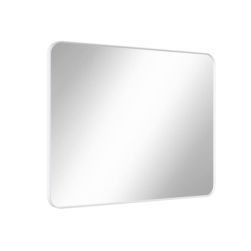 Miroir de salle de bain 40 po x 32 po Miroir de salle de bain, Blanc