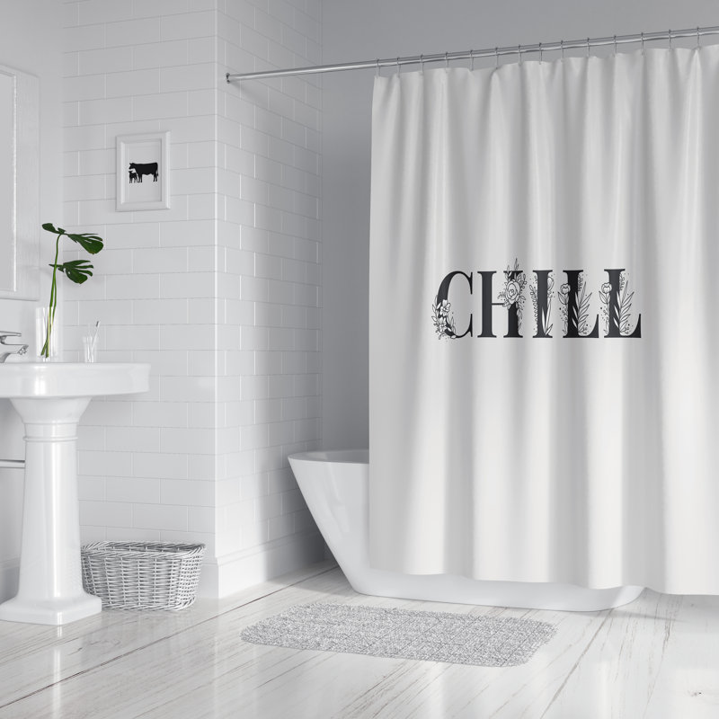 Korth Shower Curtain, 74" H x 71" W