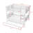 Dinovo Kids Full Over Full Bunk Bed with Trundle-21262991