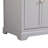 Pardue 36 " W Freestanding Standard Free Standing 1 Single Vanity Bathroom Vanity With Marble Top-163380716