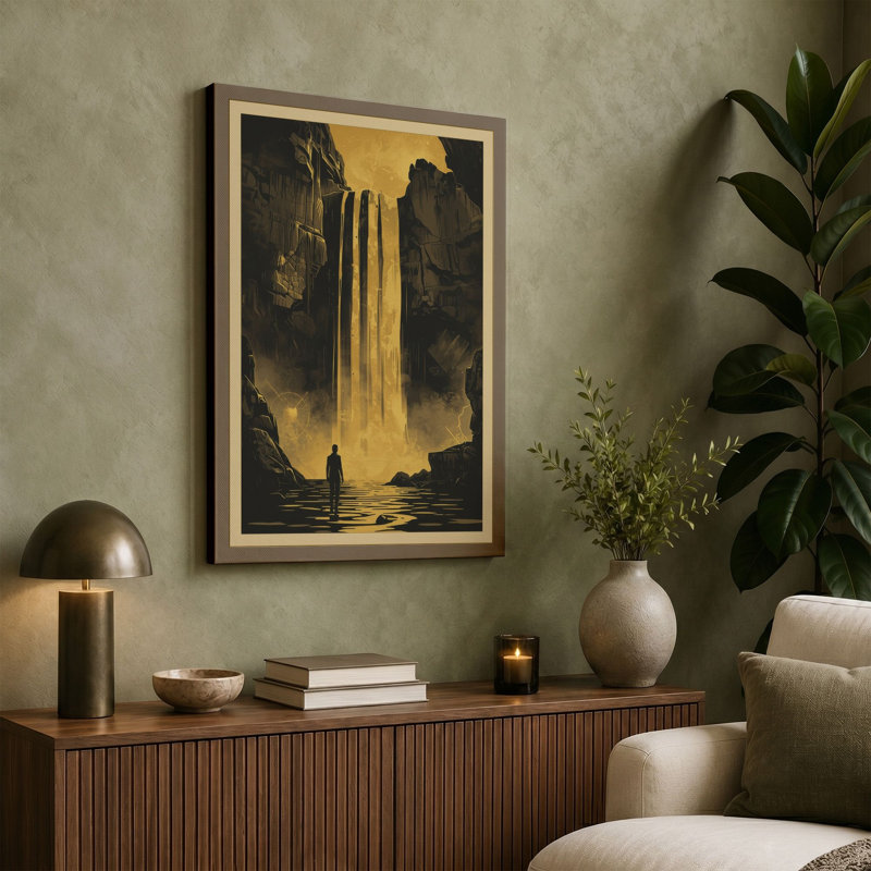 Print, 24x16 - 61.0 x 40.6 cm, Taupe Border