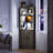 Caleal Lighted Curio Bookcases-431690491