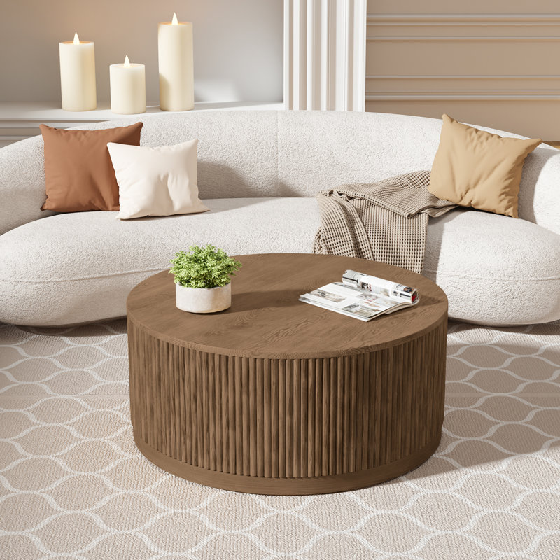 Table basse Chibuzor, Brun