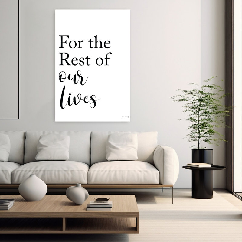 «Coffee Together Rest Of Our Lives Set II», art contemporain abstrait, H 60 po x l 40 po