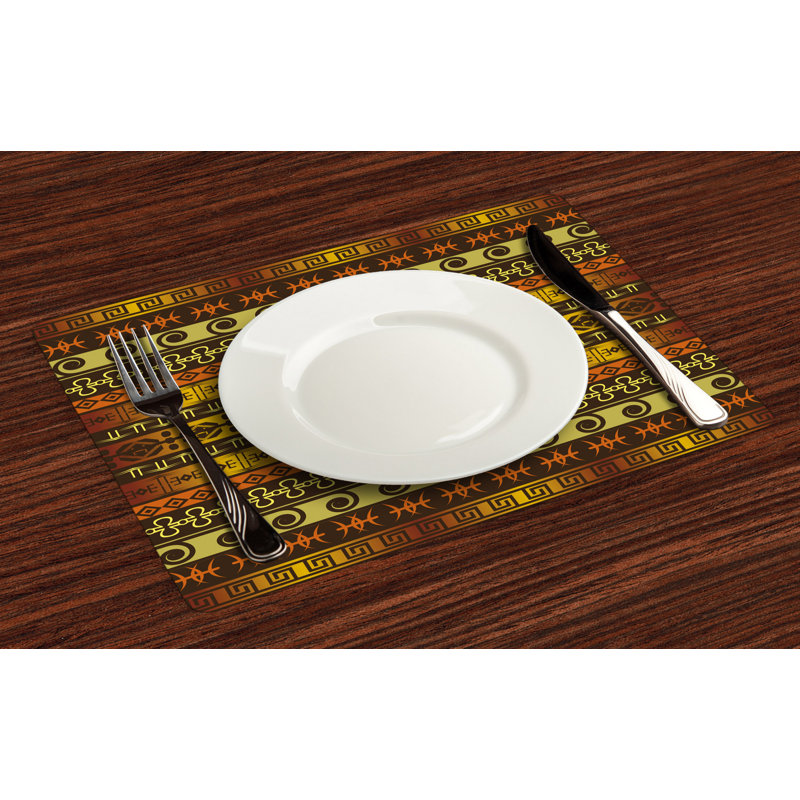 Mccrea Prehistoric Indigenous Art Placemat