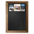 VersaChalk Steel Reversible Mini Magnetic Chalkboard, Up to 2' Size  + Fine Tip White Marker-40348962