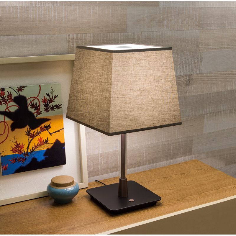 Lampe de table en bronze améthyste 21,25 po Raceland