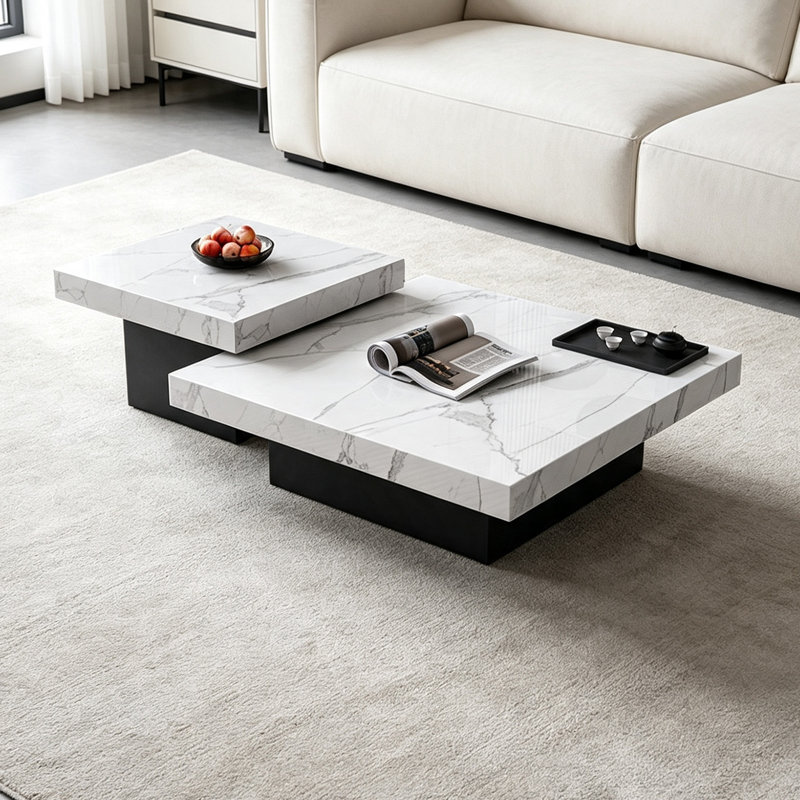 Hutton, H 15,74 po x l 27,55 po x P 27,55 po, White/Grey