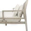 Lit de jour extérieur gris et beige