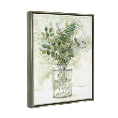 «Herb Plant Arrangement Vase», art de la giclée encadrée par Carol Robinson
