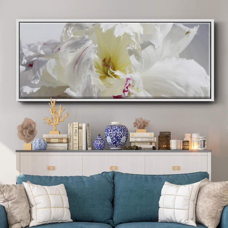 Breathless IV- Framed Canvas, 20" H x 50" W