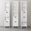 Solid Wood Freestanding Linen Cabinet