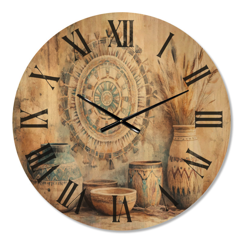 Horloge murale Boho, Medium