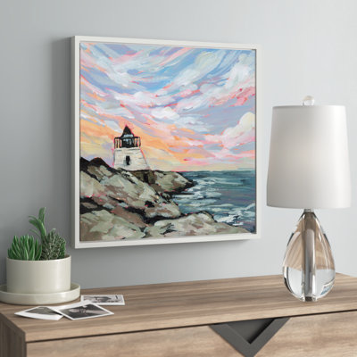«Rhode Island» par Emily Kenney, reproduction d'art sur toile encadrée
