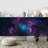 Planet In Outer Space Galaxy Peel & Stick Border-93867984