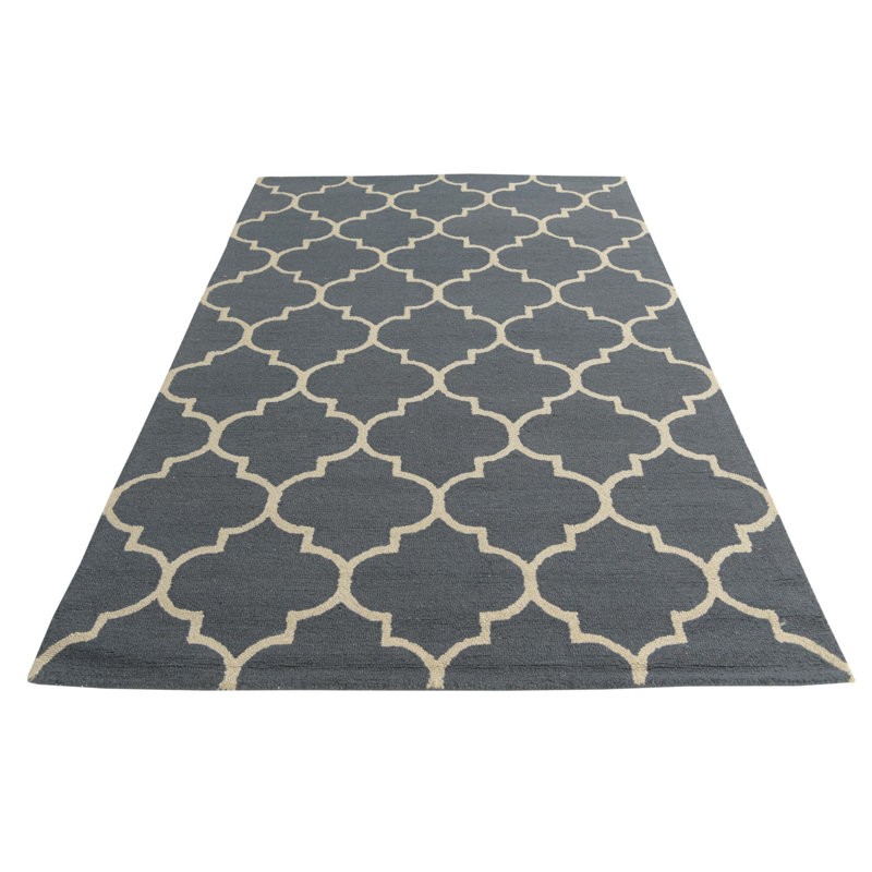 Tapis gris foncé 5 x 8 Parris