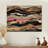 Ethereal Glow Of Canyon Desert III - Traditional Landscape Wood Wall Art On Natural Pine Wood-197644342