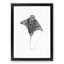 Illustration of a Ray Fish - Picture Frame Drawing Print-55579534-55579530
