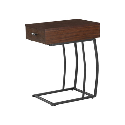Arledge End Table with Storage and Built-In Outlets