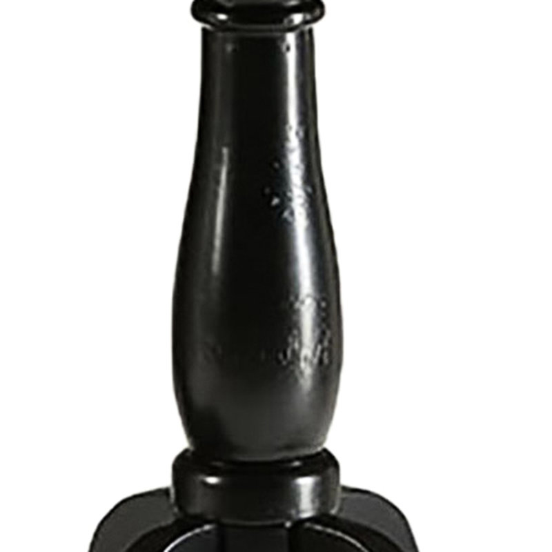 Charmante table d'appoint noire avec du bois et une combinaison - s'adapte aux petites pièces décoratives de teinte décorative