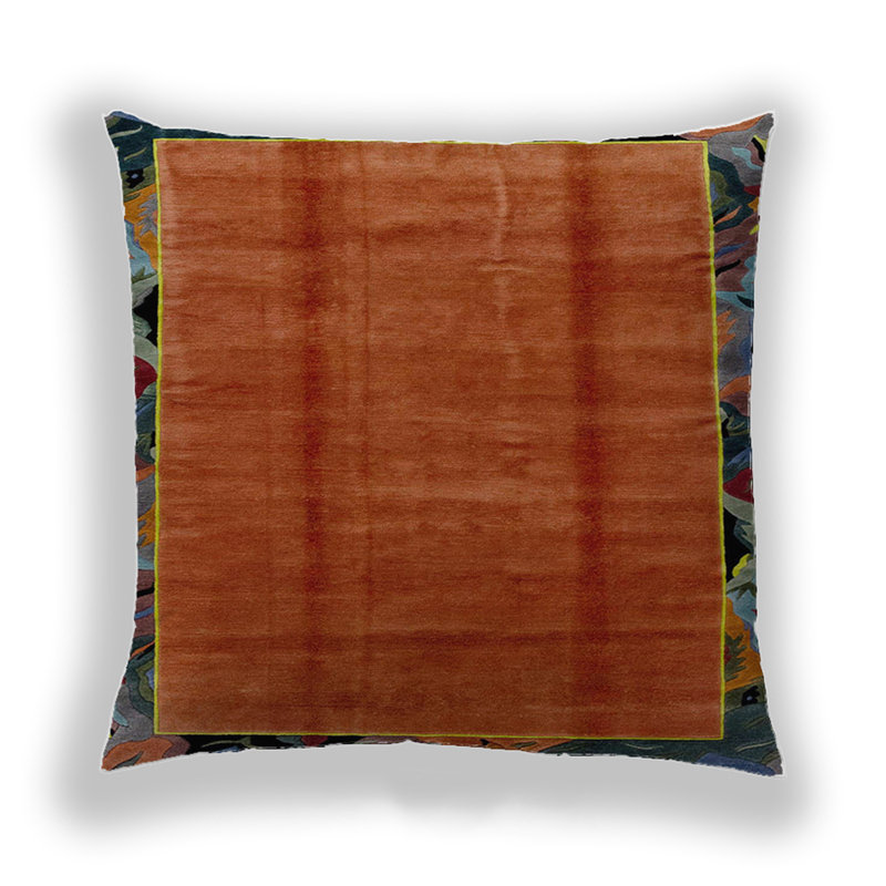 Coussin Abstract 2000, Microsuède