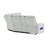 U8611 Blanche Silver Sectional With Led