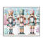 «Pastel Nutcracker Trio», estampe numérique encadrée par Nicole DeCamp-102984409-102984410