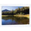 «Lake with Mountain Range», reproduction de photo sur toile-72128492-72128491-32786892