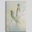 « love oiseaux », peinture sur toile tendue-645765210