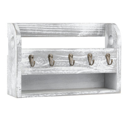 Kentarou Solid Wood Wall Organizer