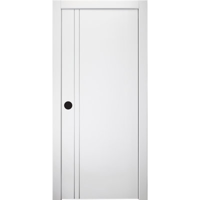 Porte standard affleurante en bois manufacturé Palladio