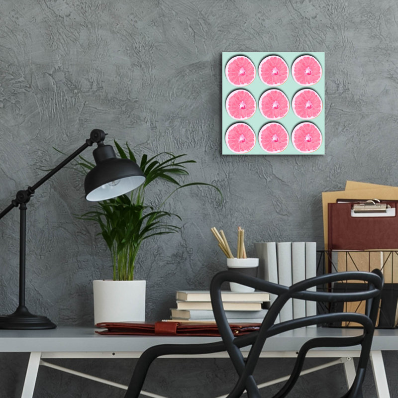" Grapefruit " by Mark Ashkenazi, 12" H x 12" W x 0.13" D