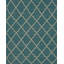 Geometric Area Rug in Blue
