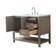 Stratford 42'' Single Bathroom Vanity with Engineered Stone Top