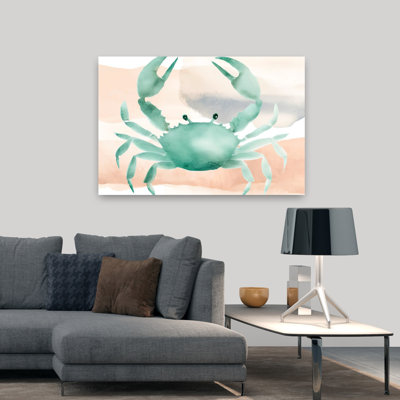 Crabe à marée haute