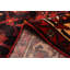 Tapis noir et rouge Andelz 4 pi 8 po x 6 pi 11 po