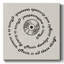 Sound Ripples I, art textuel sur toile-1195957002