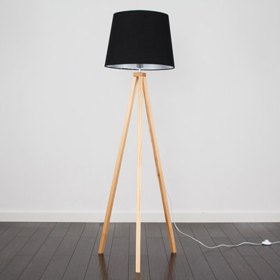 Nemours 159cm Basbro Tripod Floor Lamp Shade