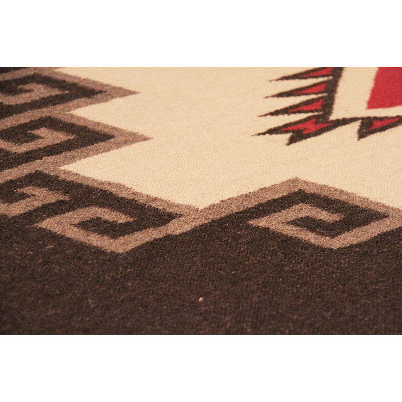 Tapis unique brun / moka 8 pi 1 po x 9 pi 11 po