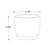 5.8" Ana Planter, 2-pack